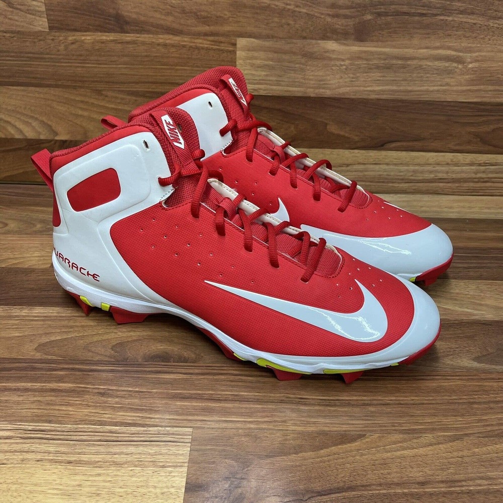 Nike ALPHA Huarache Keystone Mid University Baseball Cleats 923429-611 Size 16